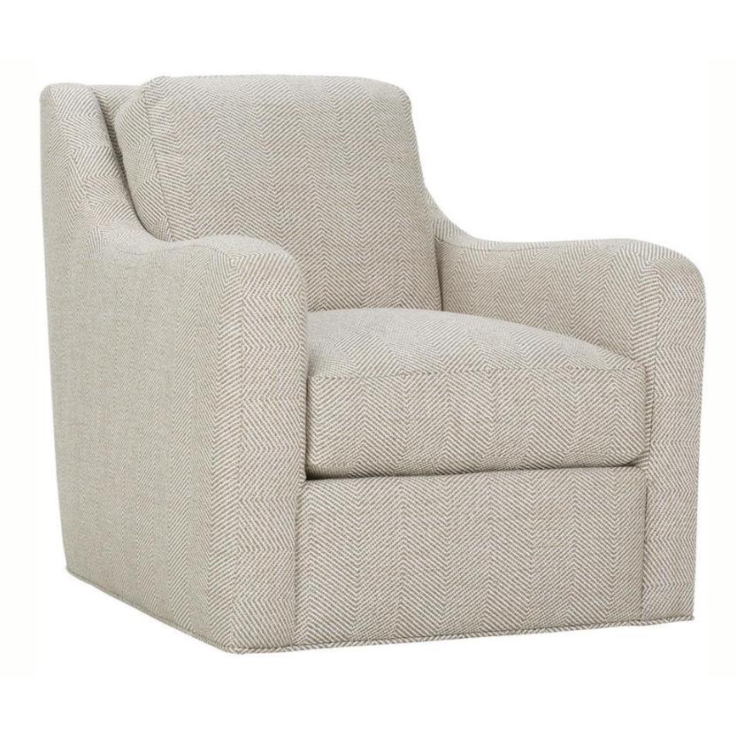 Rowe Furniture Abbie Swivel Fabric Chair P520 016 11497 75