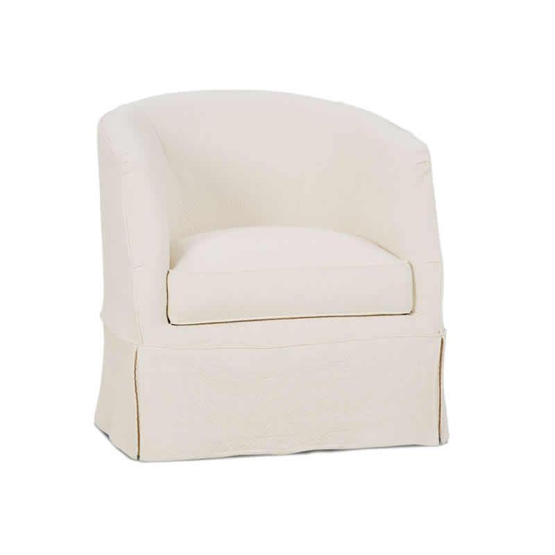 Rowe Furniture Ava Swivel Fabric Chair P155-016 IMAGE 1