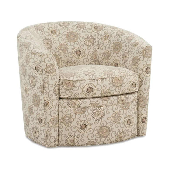 Rowe Furniture Baldwin Swivel Fabric Chair K940-016 IMAGE 1
