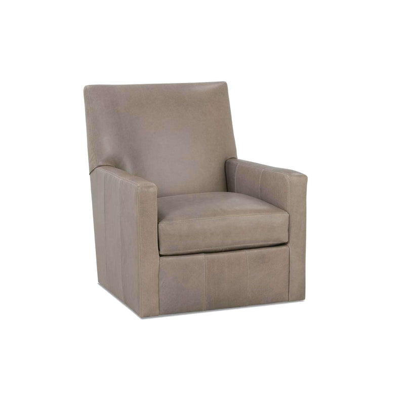 Rowe Furniture Carlyn Swivel Glider Leather Chair P230-L-007 KL210-10 IMAGE 1