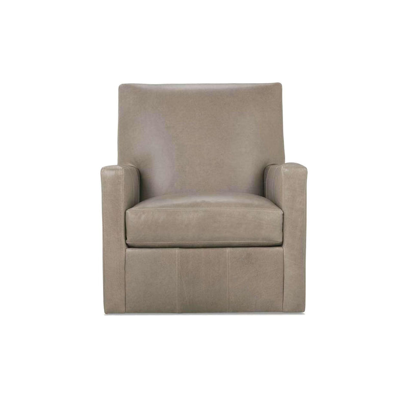 Rowe Furniture Carlyn Swivel Glider Leather Chair P230-L-007 KL210-10 IMAGE 2