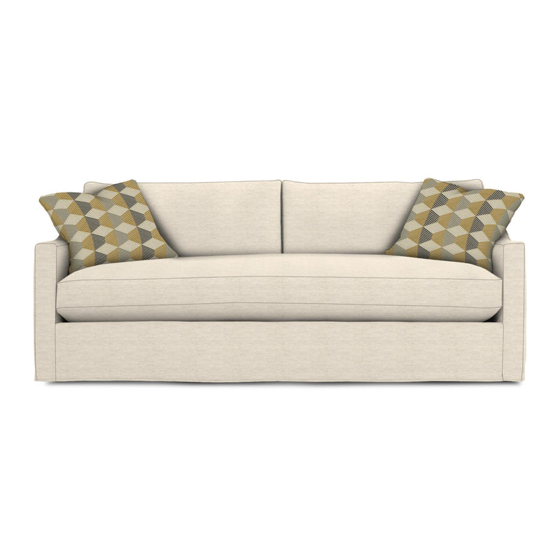 Rowe Furniture Bradford Stationary Fabric Sofa P604-SLIP-033 11353-19 IMAGE 1