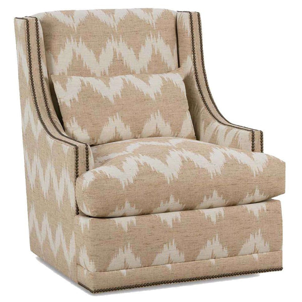 Robin Bruce Lindsay Swivel Fabric Chair LINDSAY-016 Swivel Chair IMAGE 1