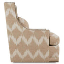 Robin Bruce Lindsay Swivel Fabric Chair LINDSAY-016 Swivel Chair IMAGE 3
