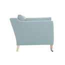 Robin Bruce Madeline Stationary Fabric Sofa Madeline-021 Sofa - Ice Blue/Washed Oak/Pewter IMAGE 2