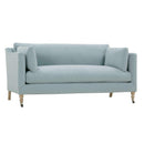 Robin Bruce Madeline Stationary Fabric Sofa Madeline-021 Sofa - Ice Blue/Washed Oak/Pewter IMAGE 4