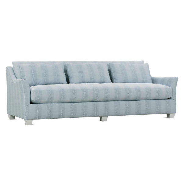 Robin Bruce Moreau Stationary Fabric Sofa Moreau-003 Sofa - Ice Blue/Ivory IMAGE 1