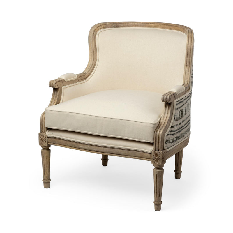 Mercana Elizabeth Stationary Fabric Accent Chair 68145 IMAGE 2